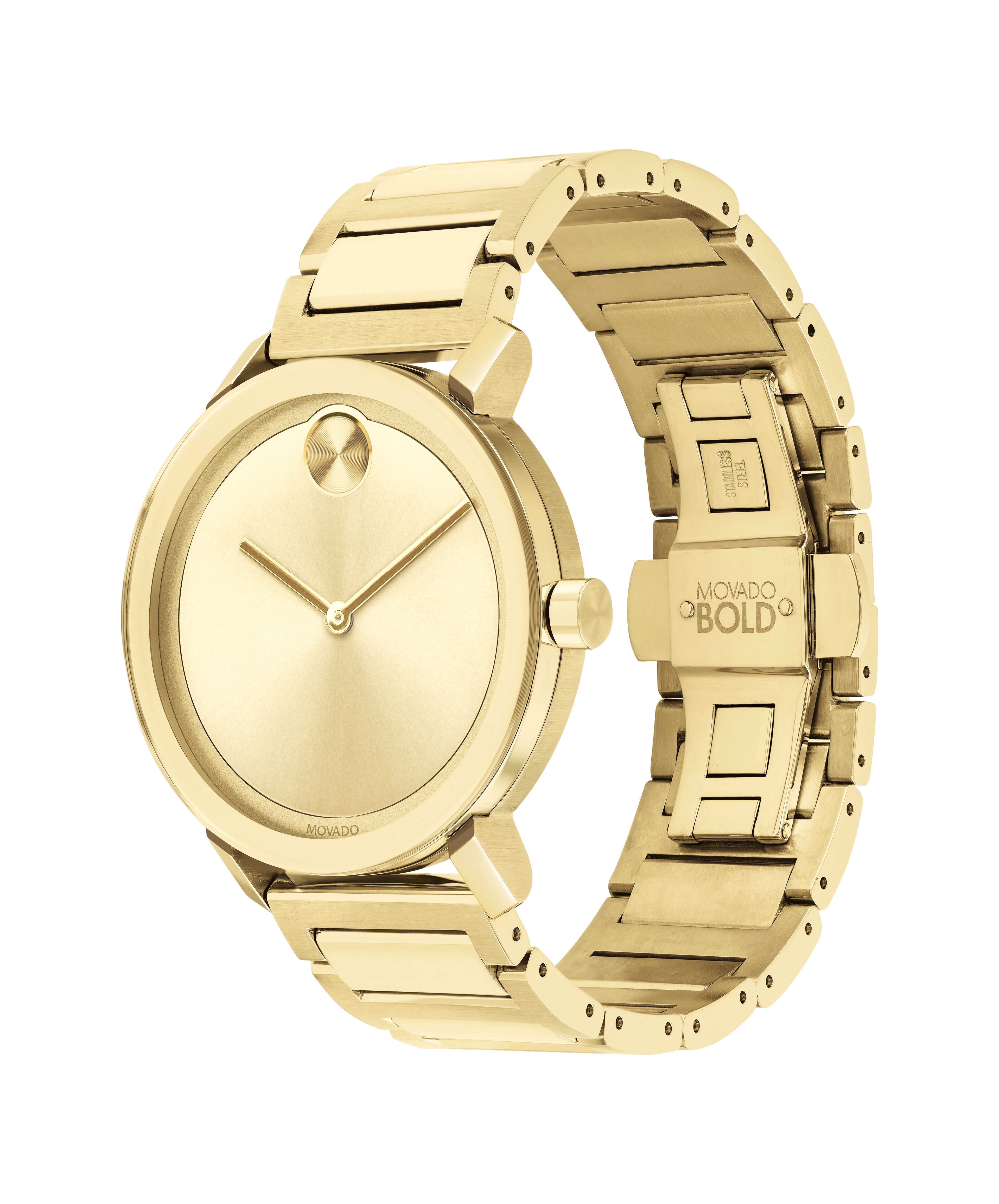Movado Ultra Slim Yellow Gold Plated Leather Strap Women's Watch 0607157Movado VINTAGE