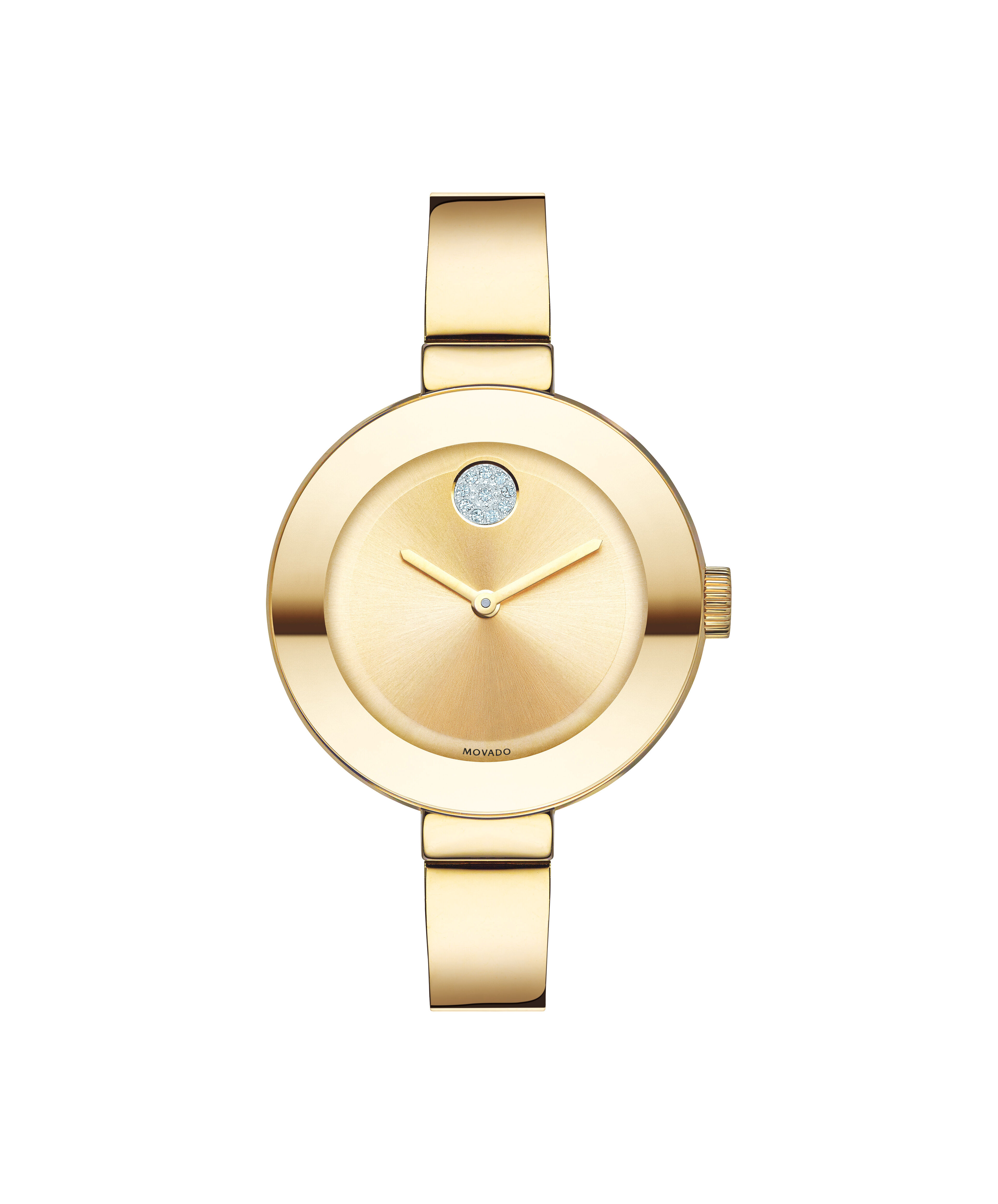 Movado Museum Ladies, MOP Dial - Yellow Gold Tone, Ref # 0606608