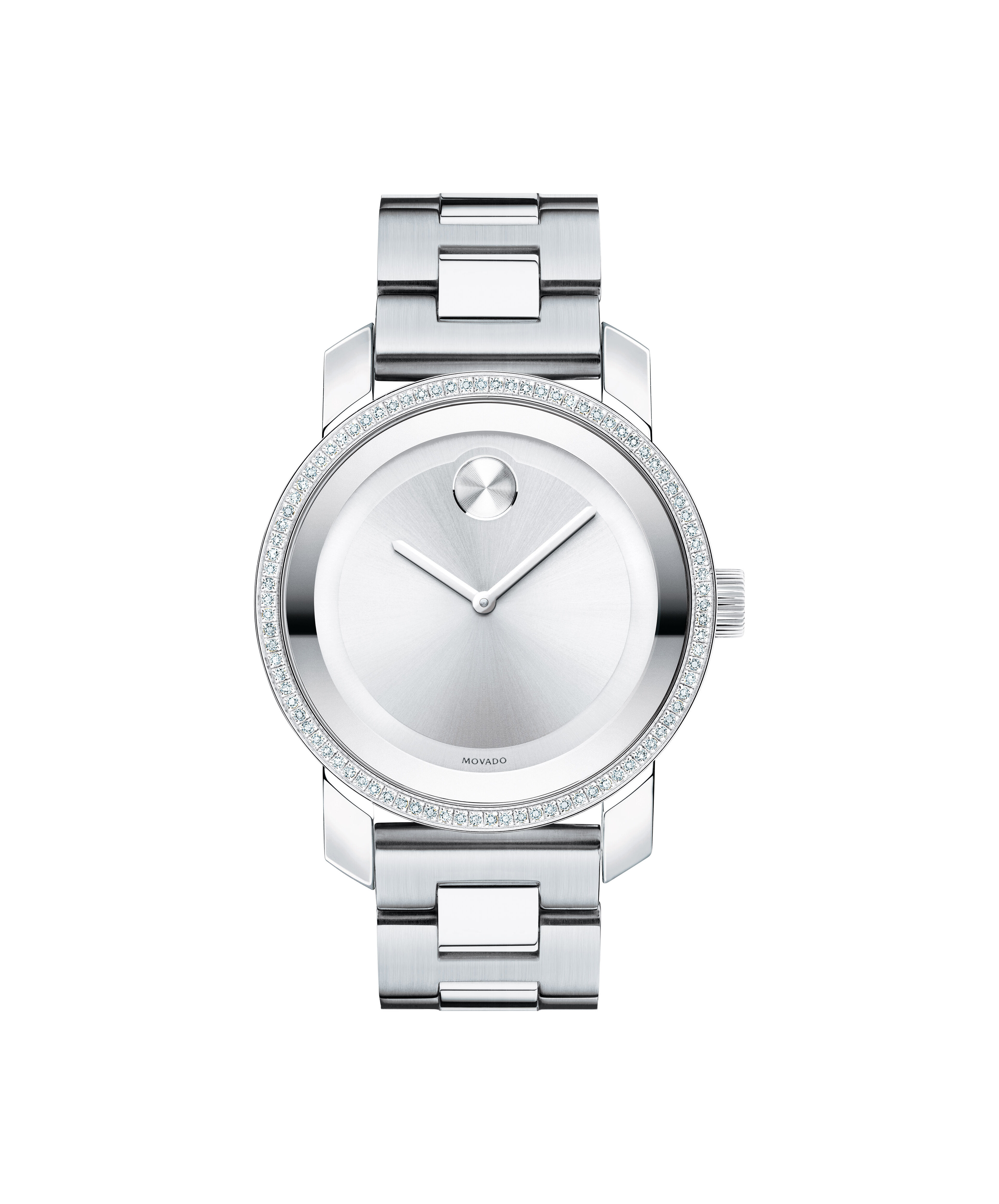 Movado Museum Mother of Pearl Diamond Dial Ladies Watch 0606613