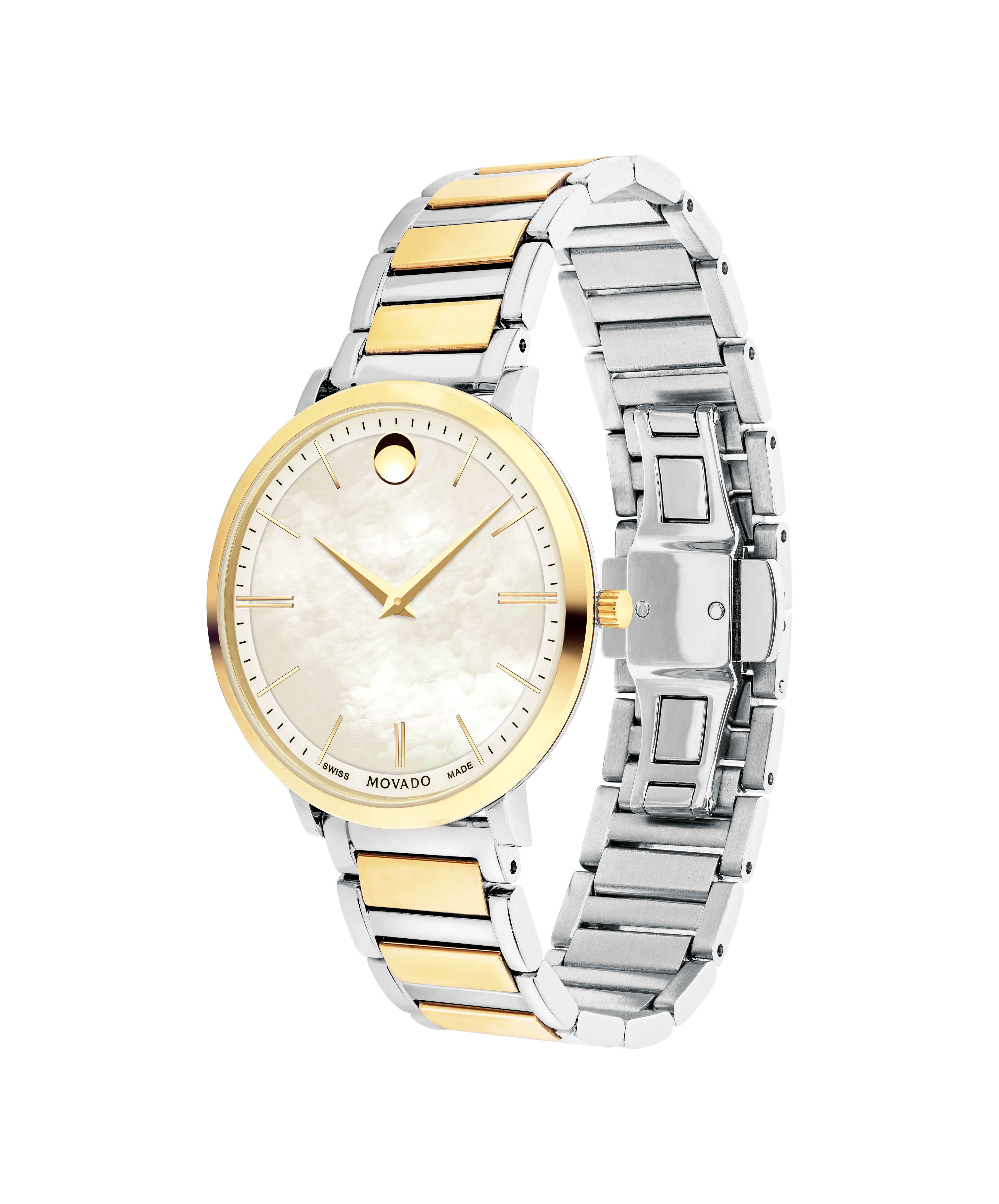 Movado Bold Silver-White Dial Women's Watch 3600590
