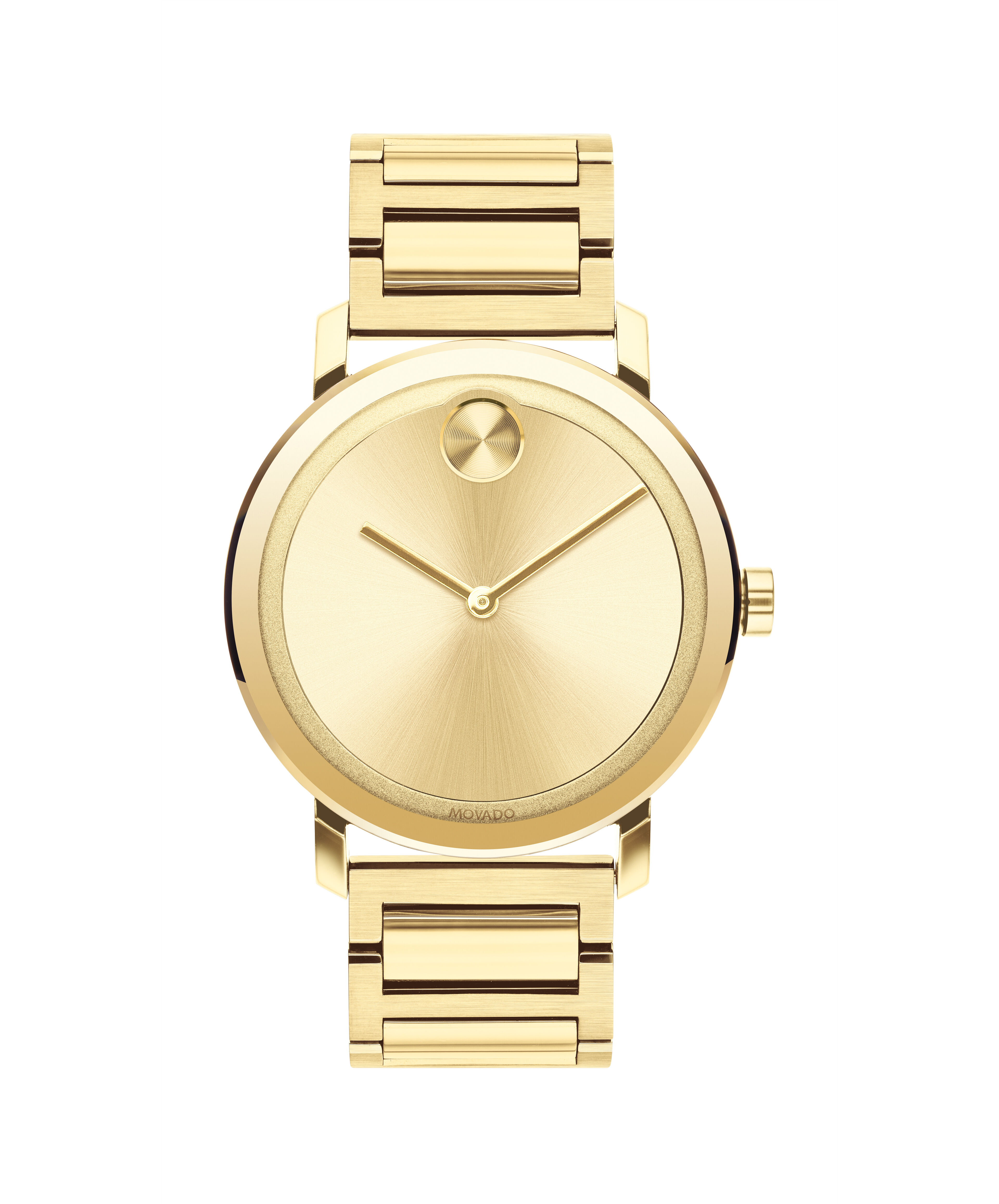 Movado 3600076 Movado Bold Yellow Gold ToneMovado Women's 'Bold' Rose-Tone Stainless Steel Watch (3600503)