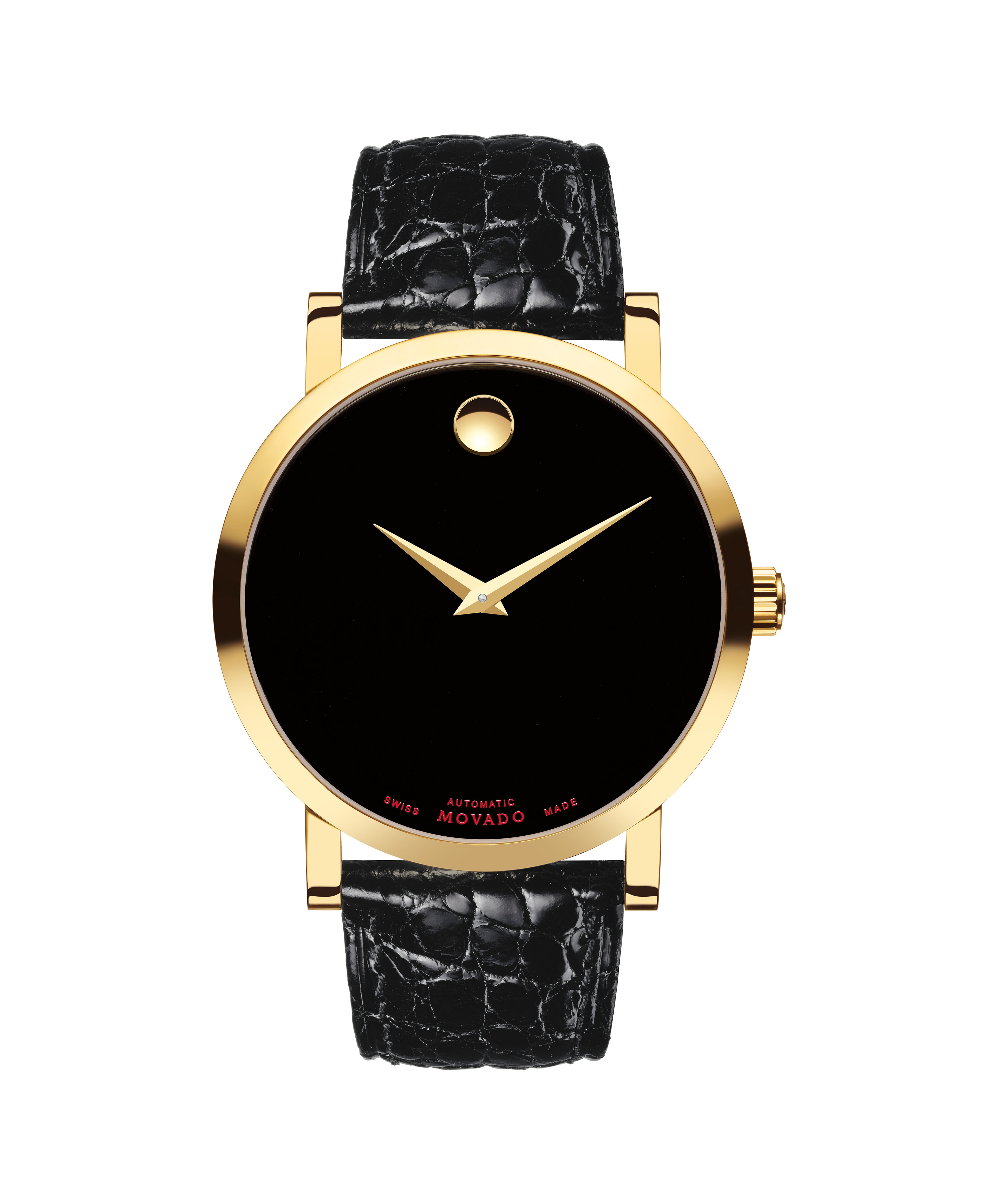 Movado Bold Gold Sunray Dial Ladies Watch - 3600434