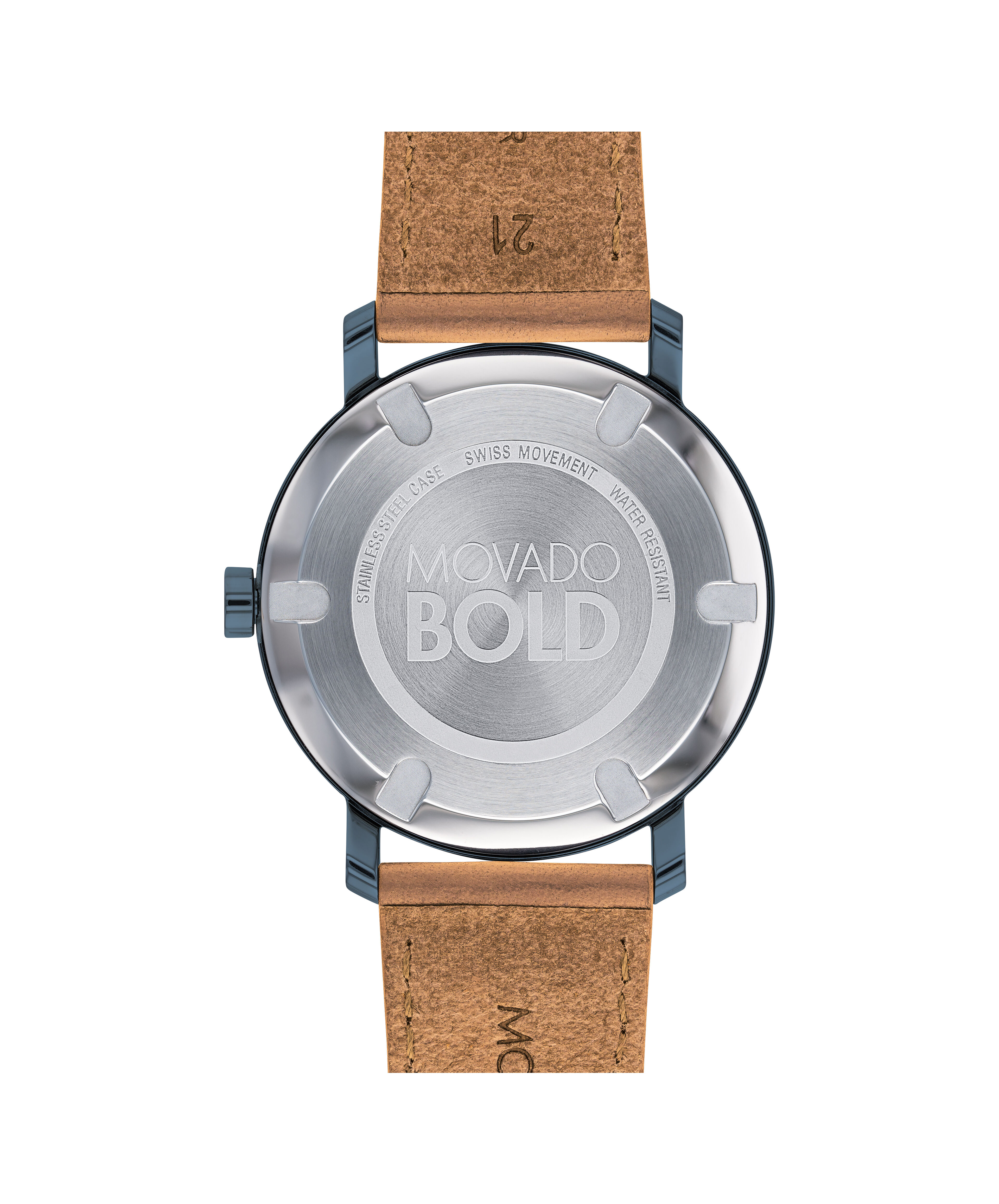 Movado Bold Gold Dial Gold-tone Mesh Men's Watch - 3600373