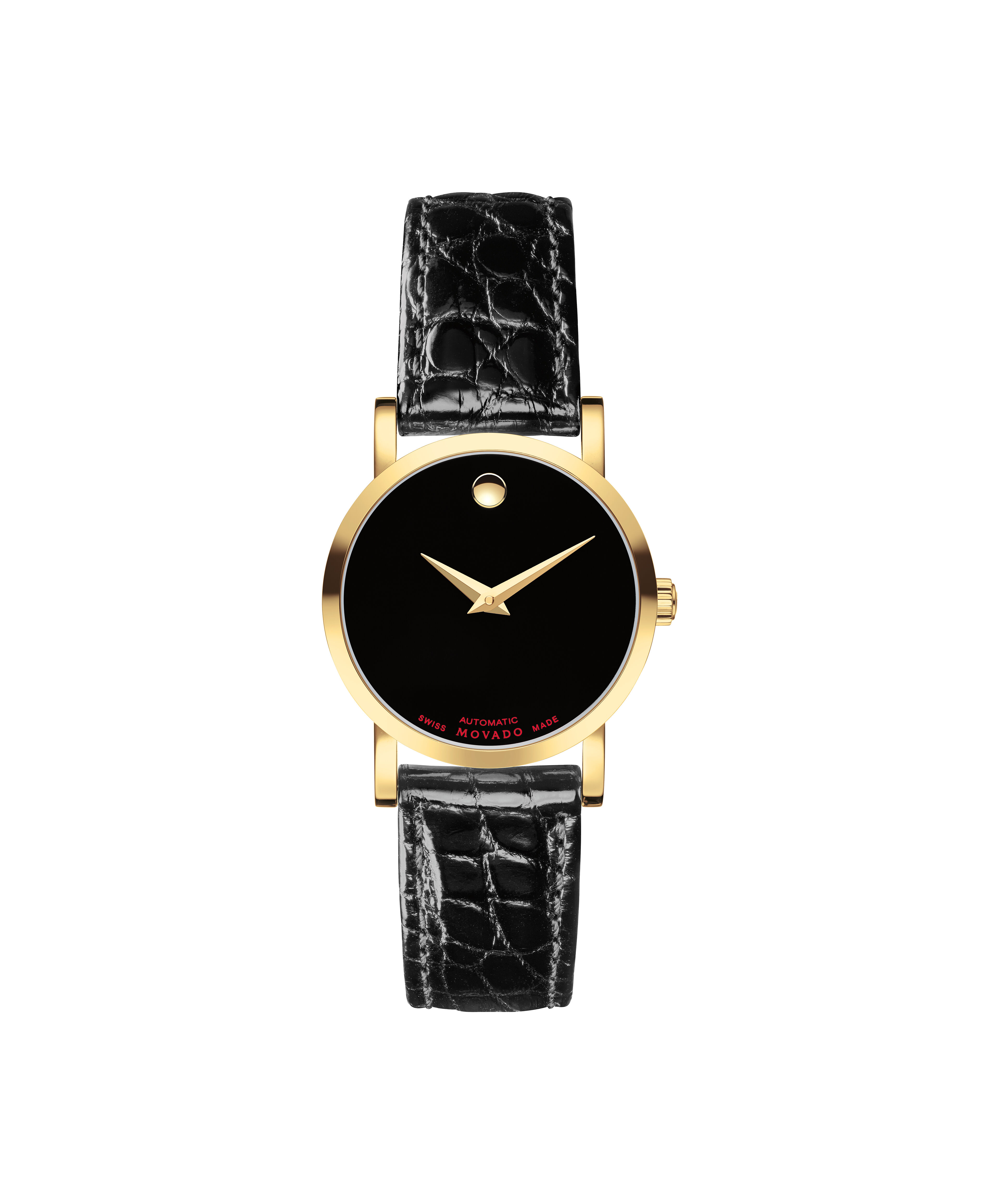 Movado Museum Ladies, MOP Dial - Yellow Gold Tone, Ref # 0606608