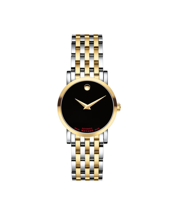 Movado | Red Label Women's Stainless Steel and Yellow gold PVD-finished ...