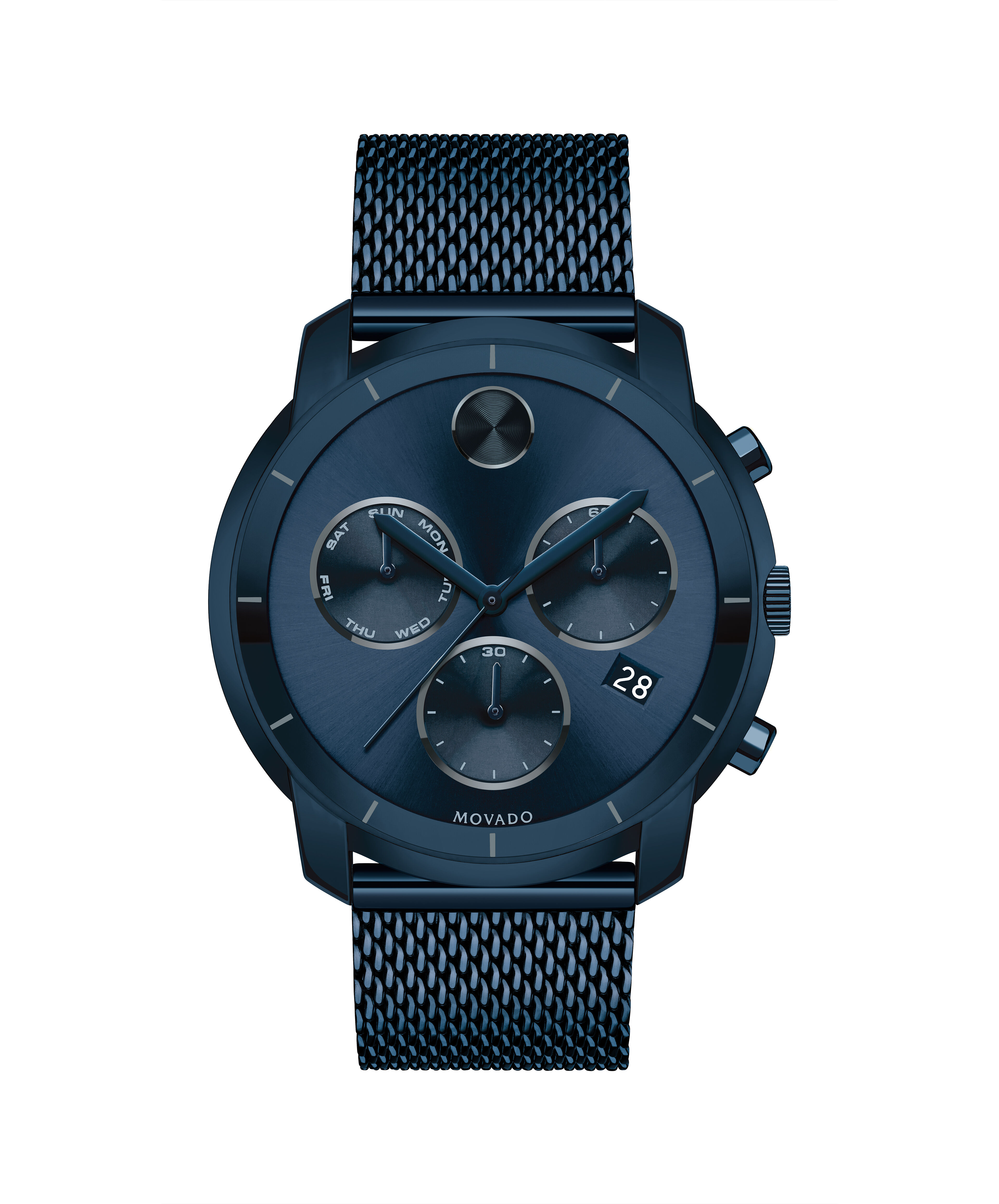 Movado Series 800 Quartz Movement Black Dial Men's Watch 2600094