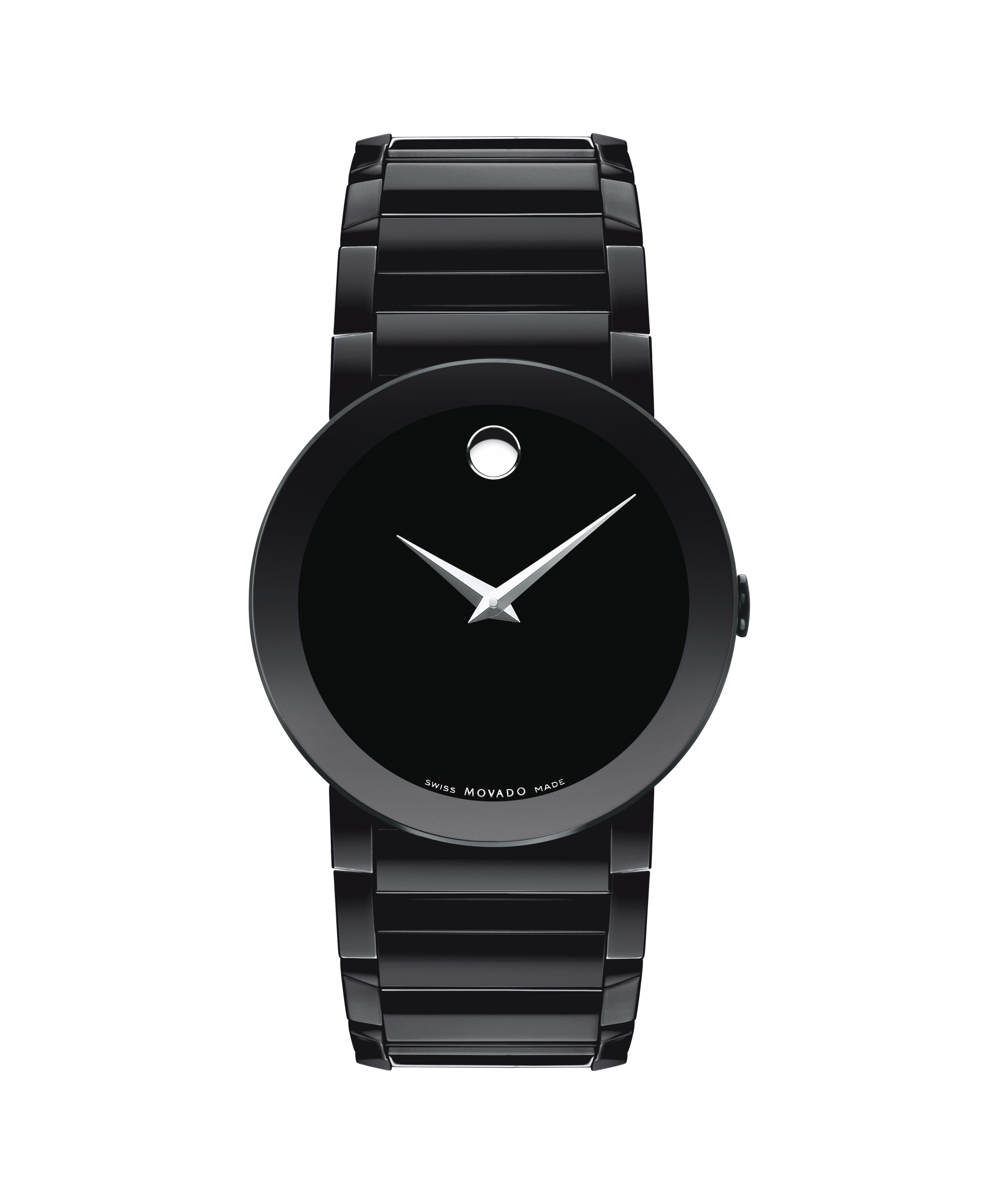 Movado Men's 606066 Junior Sport Black PVD Stainless-Steel Watch