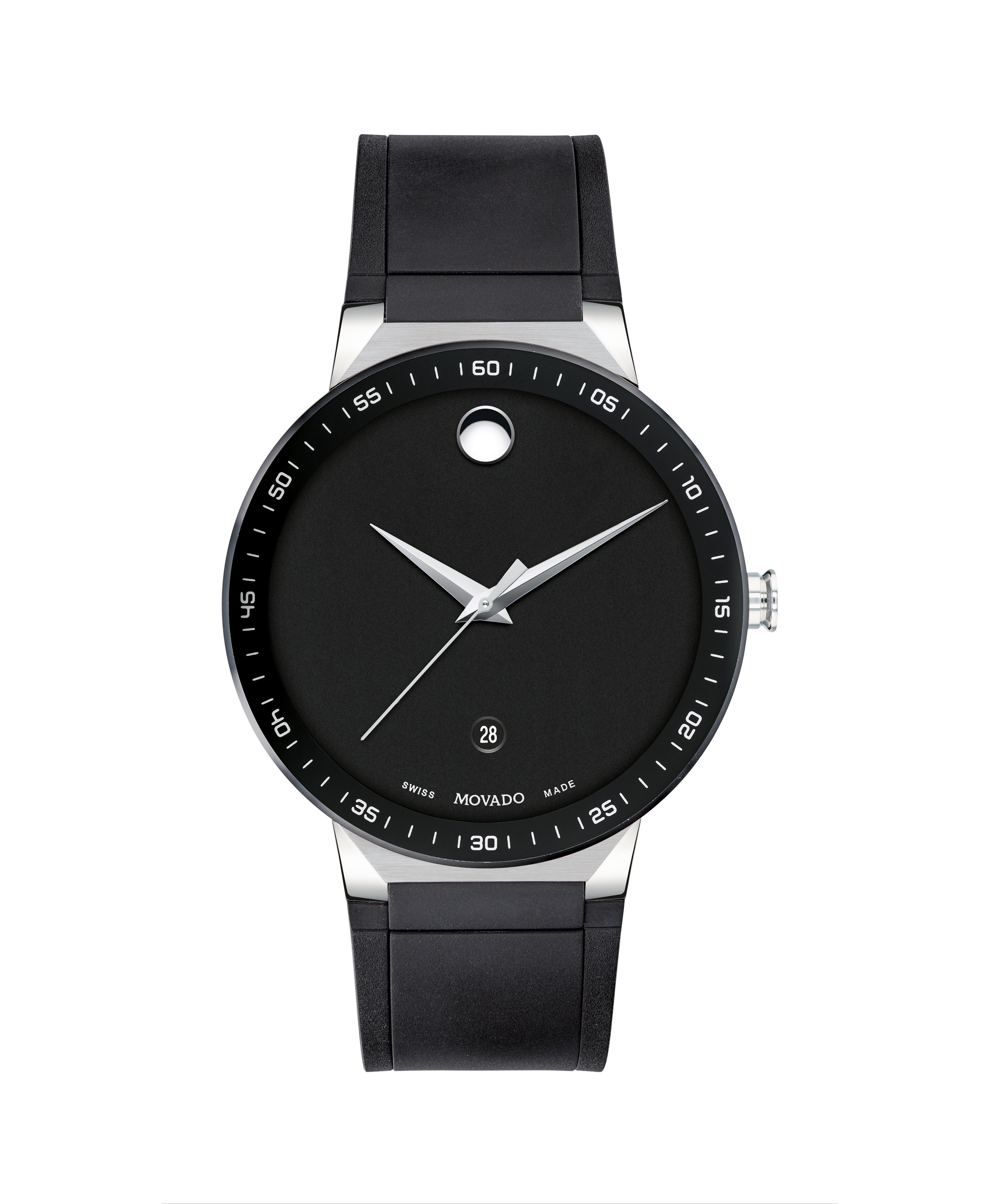 Movado Day-Date T243449 14k 32mm watch