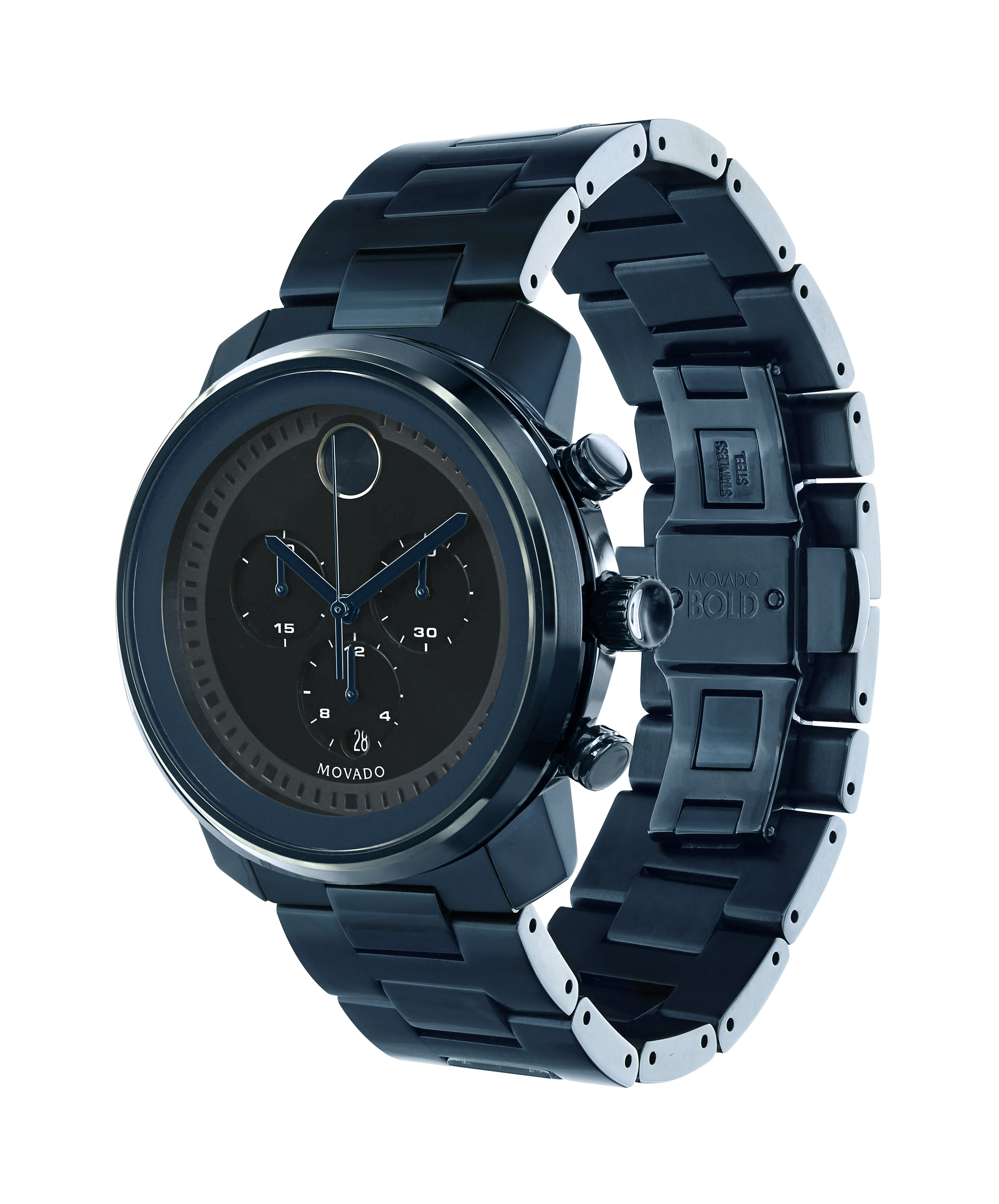 Movado Men's 3600174 Bold Analog Display Swiss Quartz Grey Watch