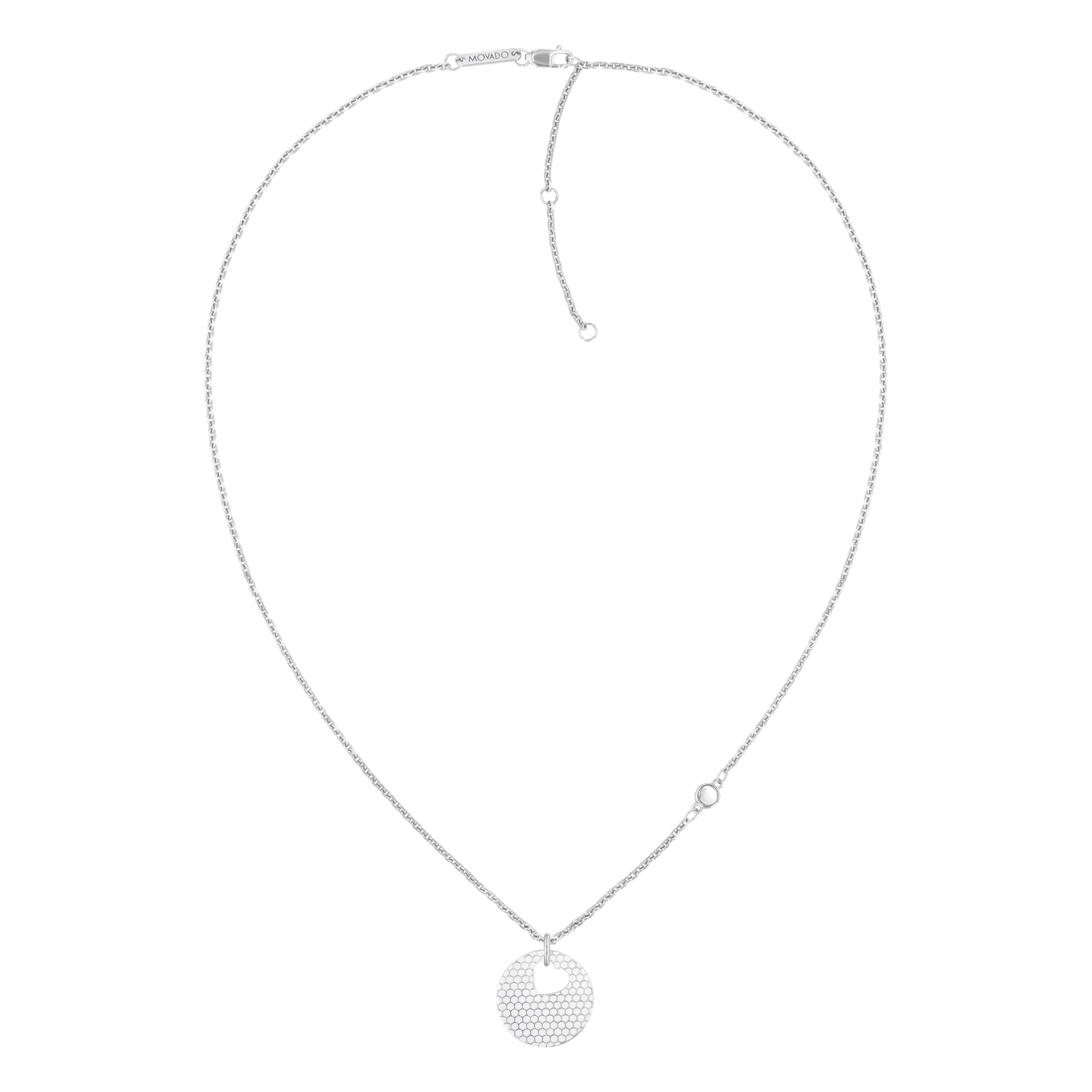 Movado Heart on Chain Necklace