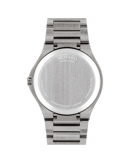 Movado | Movado SE grey stainless steel watch with grey dial