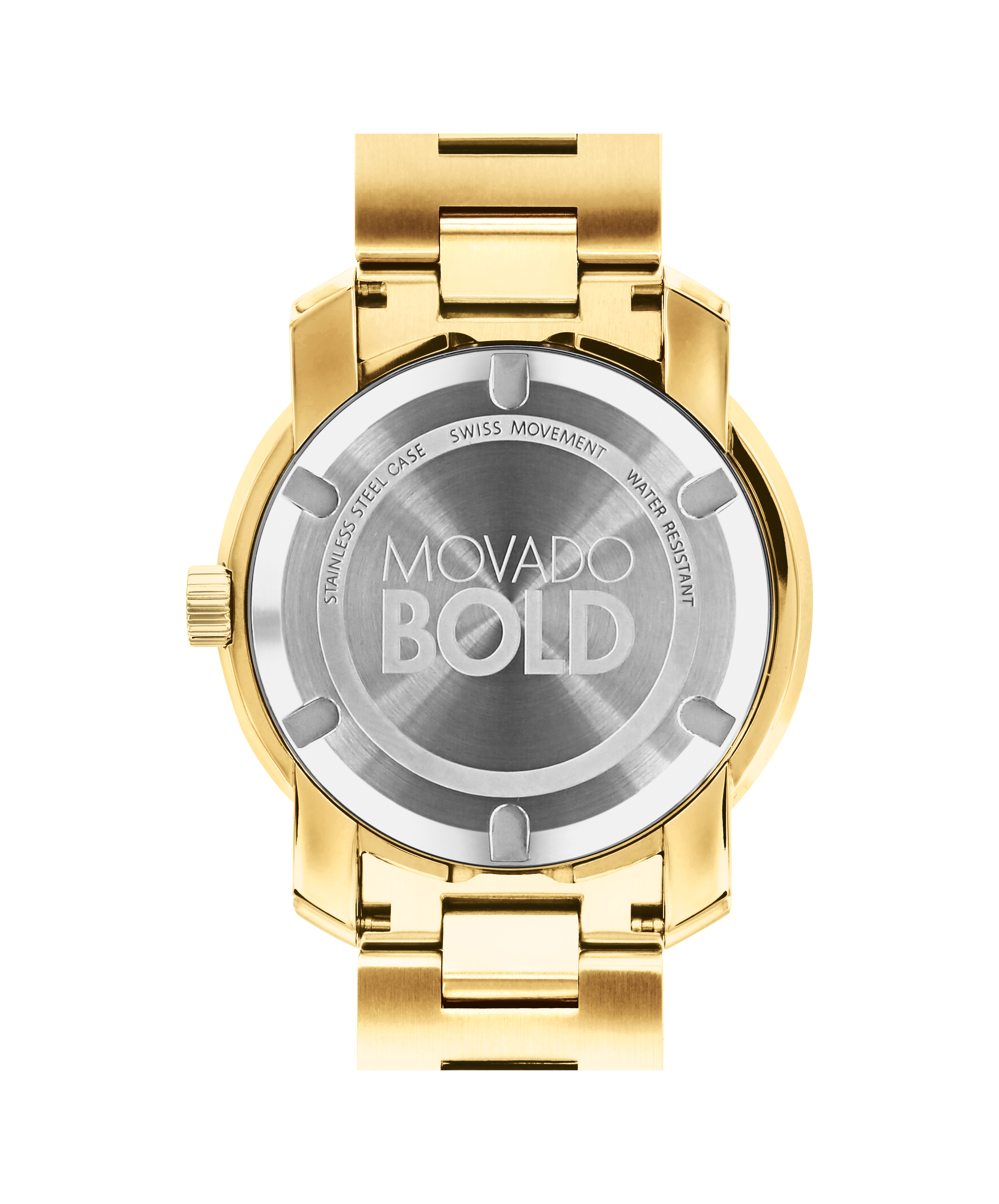 Movado Bold Quartz Movement Gold Dial Ladies Watches 3600591