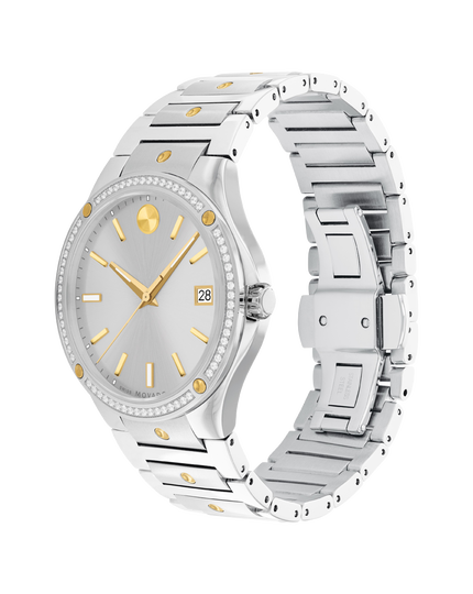 Movado | SE watch with silver bracelet and dial