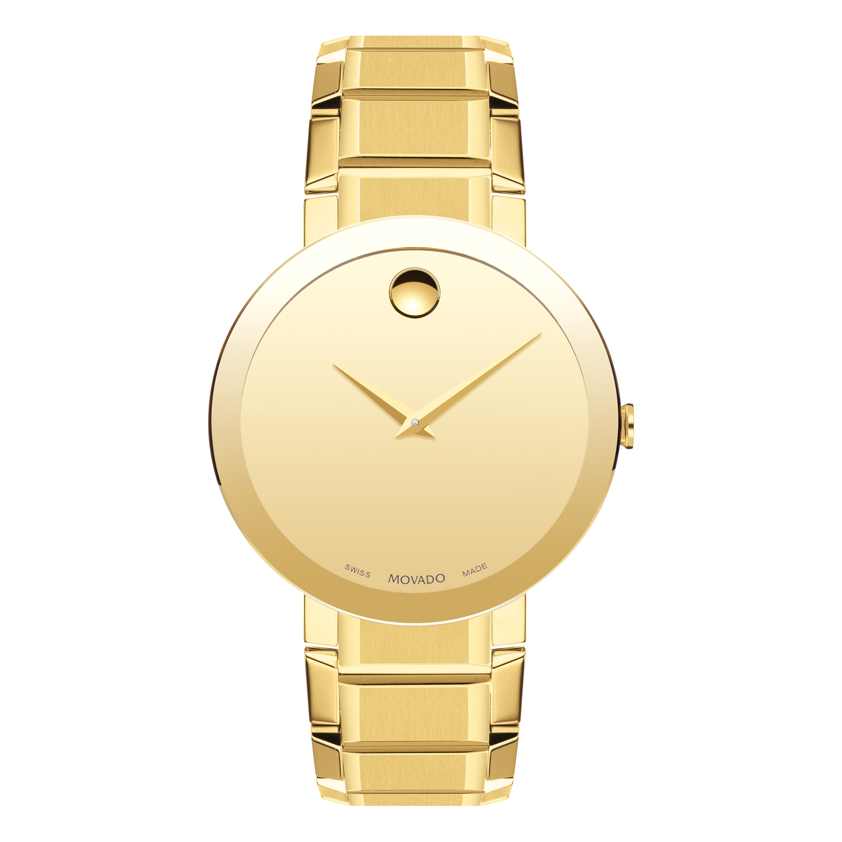 Movado | Sapphire Men's yellow gold PVD-finished stainless steel 