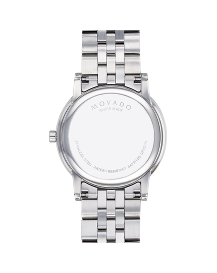 Movado | Museum Classic Men's Stainless Steel Bracelet Watch With Black Dial