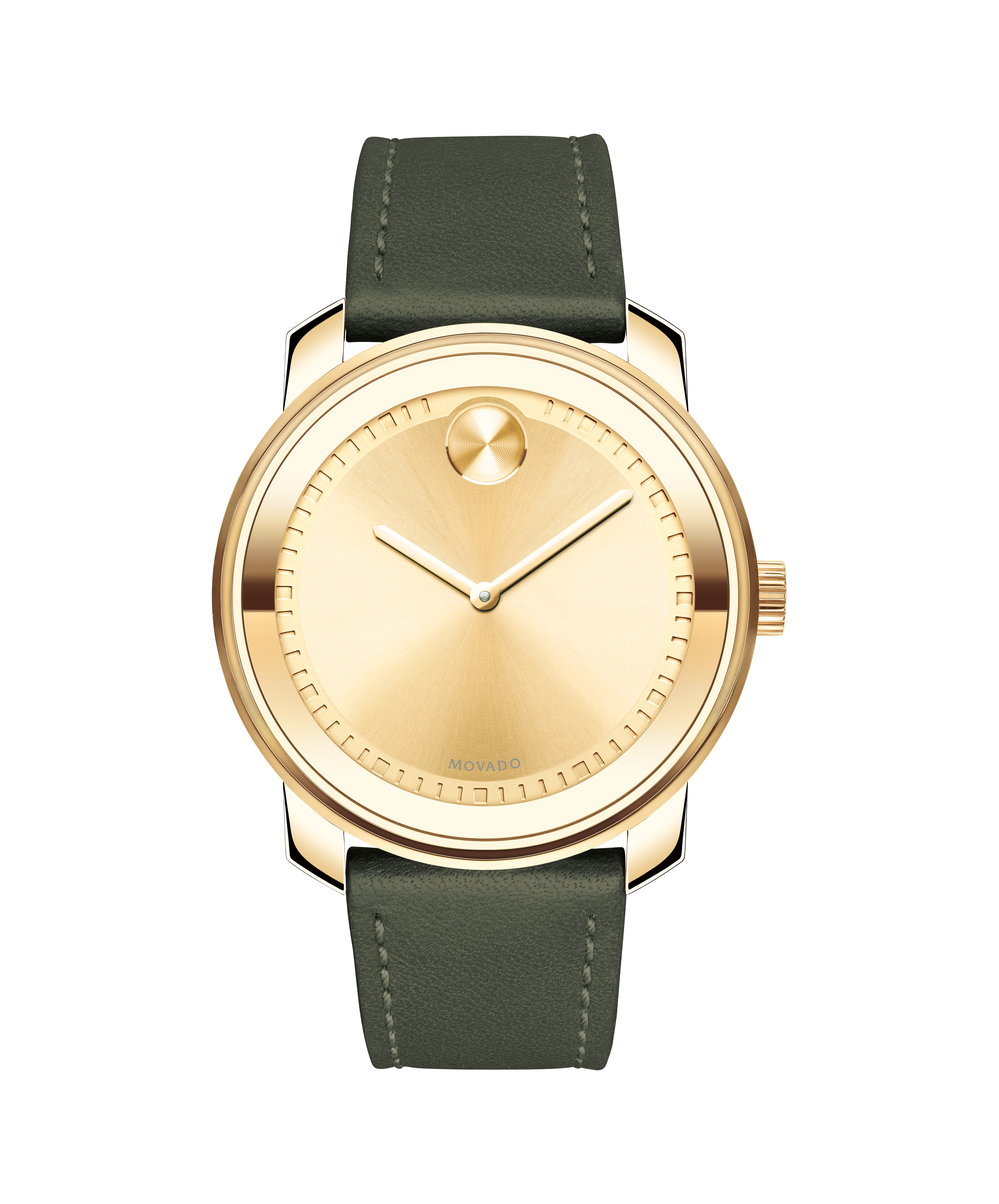 Movado Big Second Textured Dial YEARS '40 Manual Winding