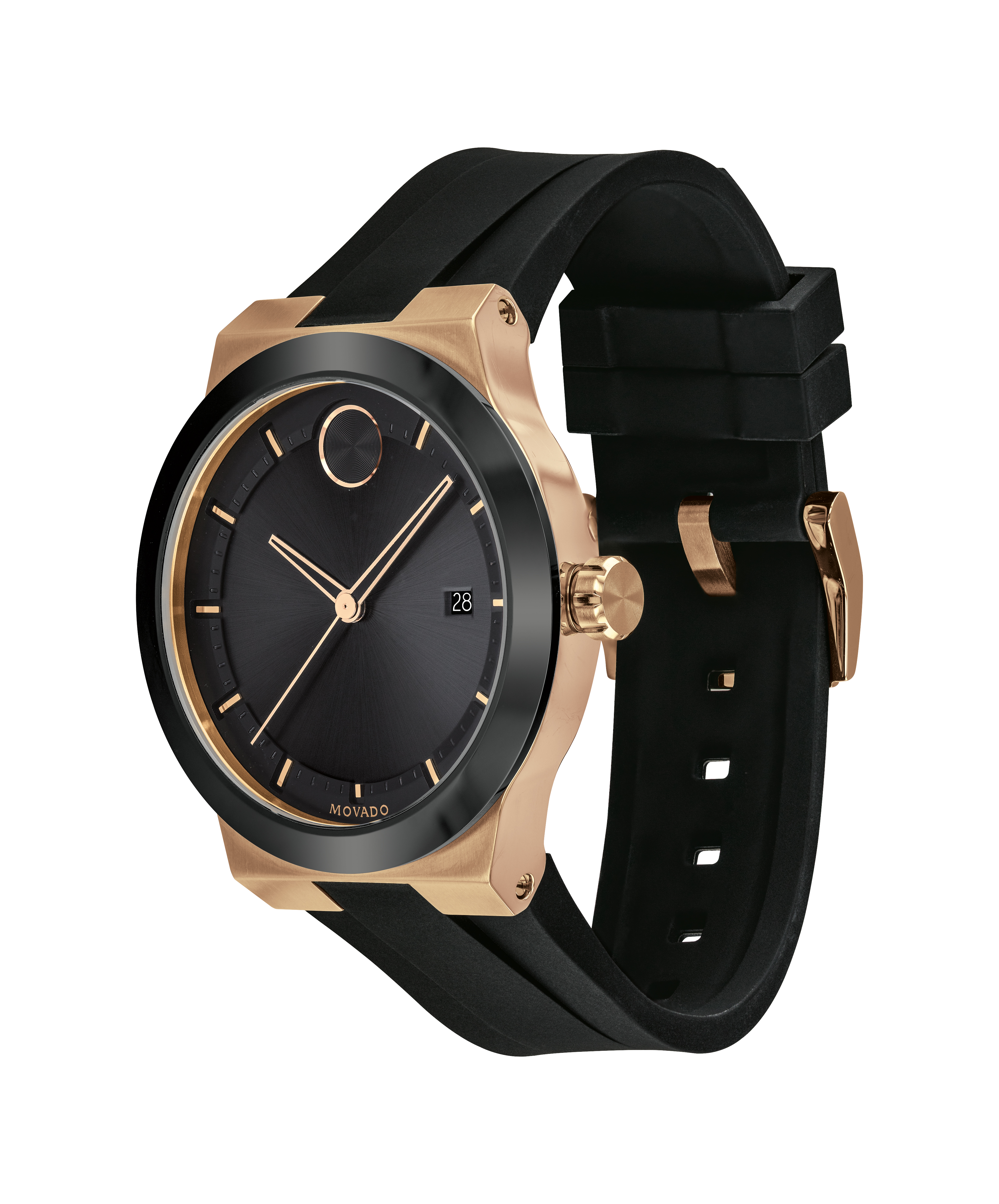 Movado ESQ Swiss E5199 Classic Two Tone Stainless Steel 35mm Quartz Wrist Watch