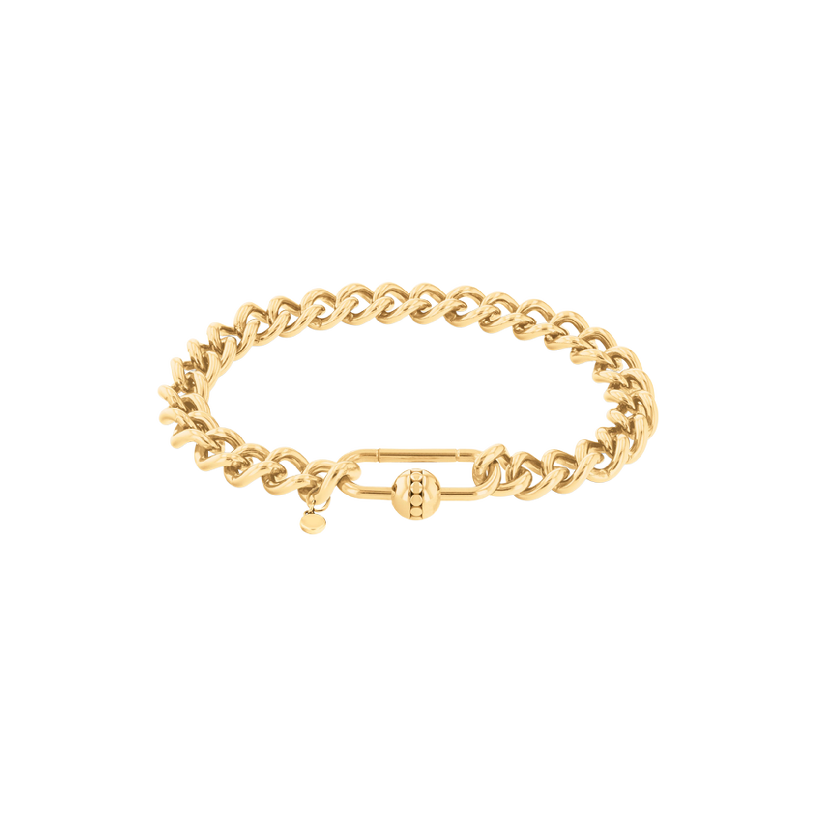 Movado | Sphere Lock Collection 14K yellow gold vermeil chain bracelet ...