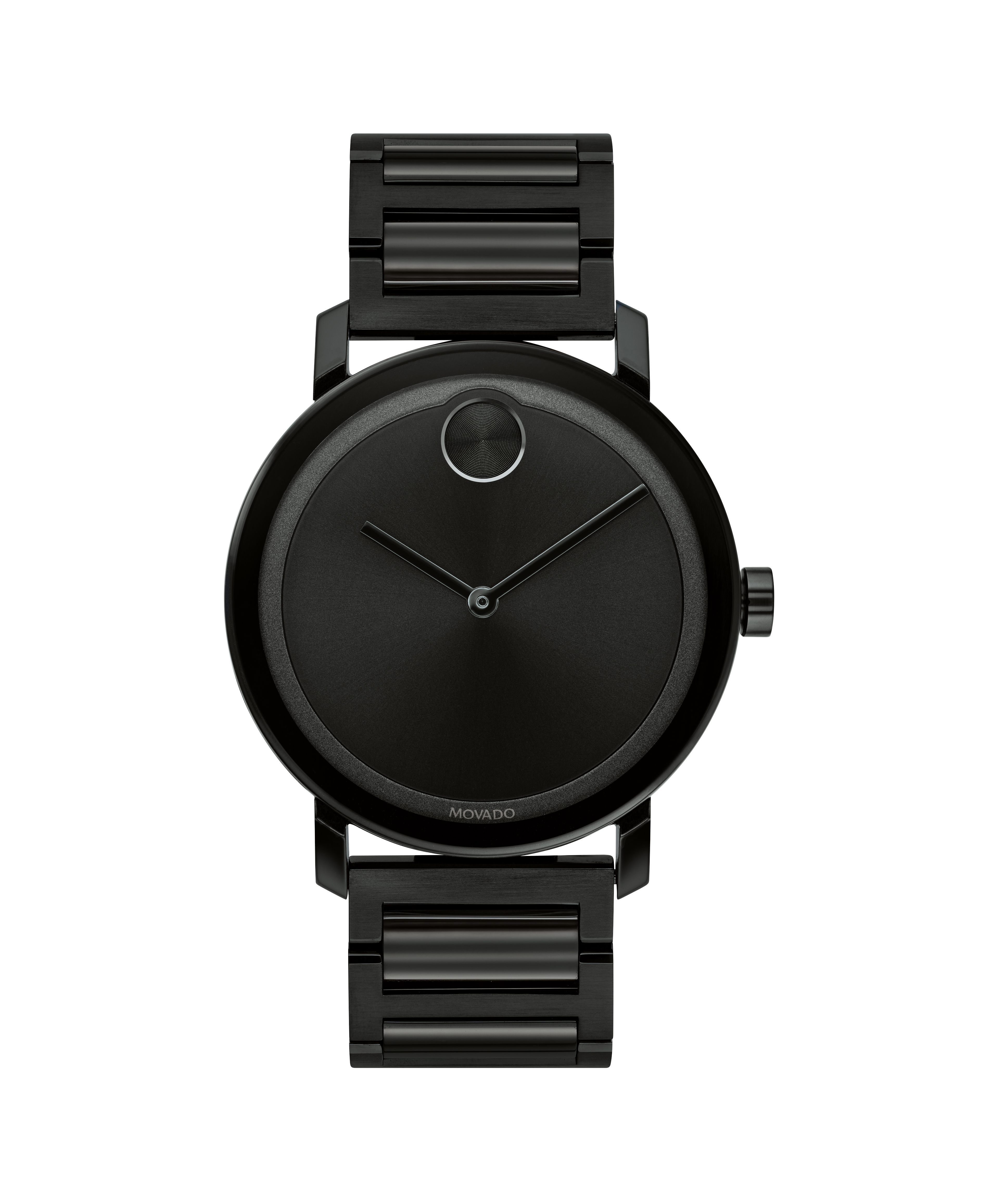 Movado Fiero Stainless Steel and Black Tungsten
