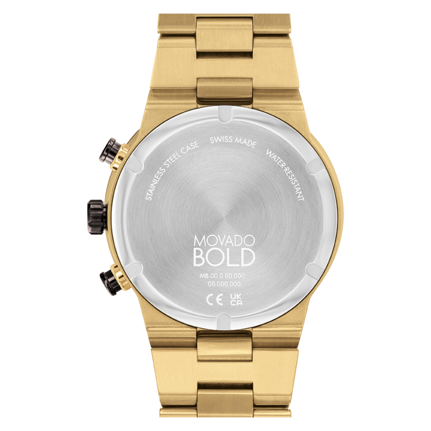 Movado | Movado BOLD Fusion Chronograph Watch with yellow gold 