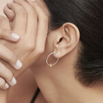 Movado Simple Hoop Earrings