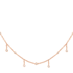 Movado Dot Drop Necklace