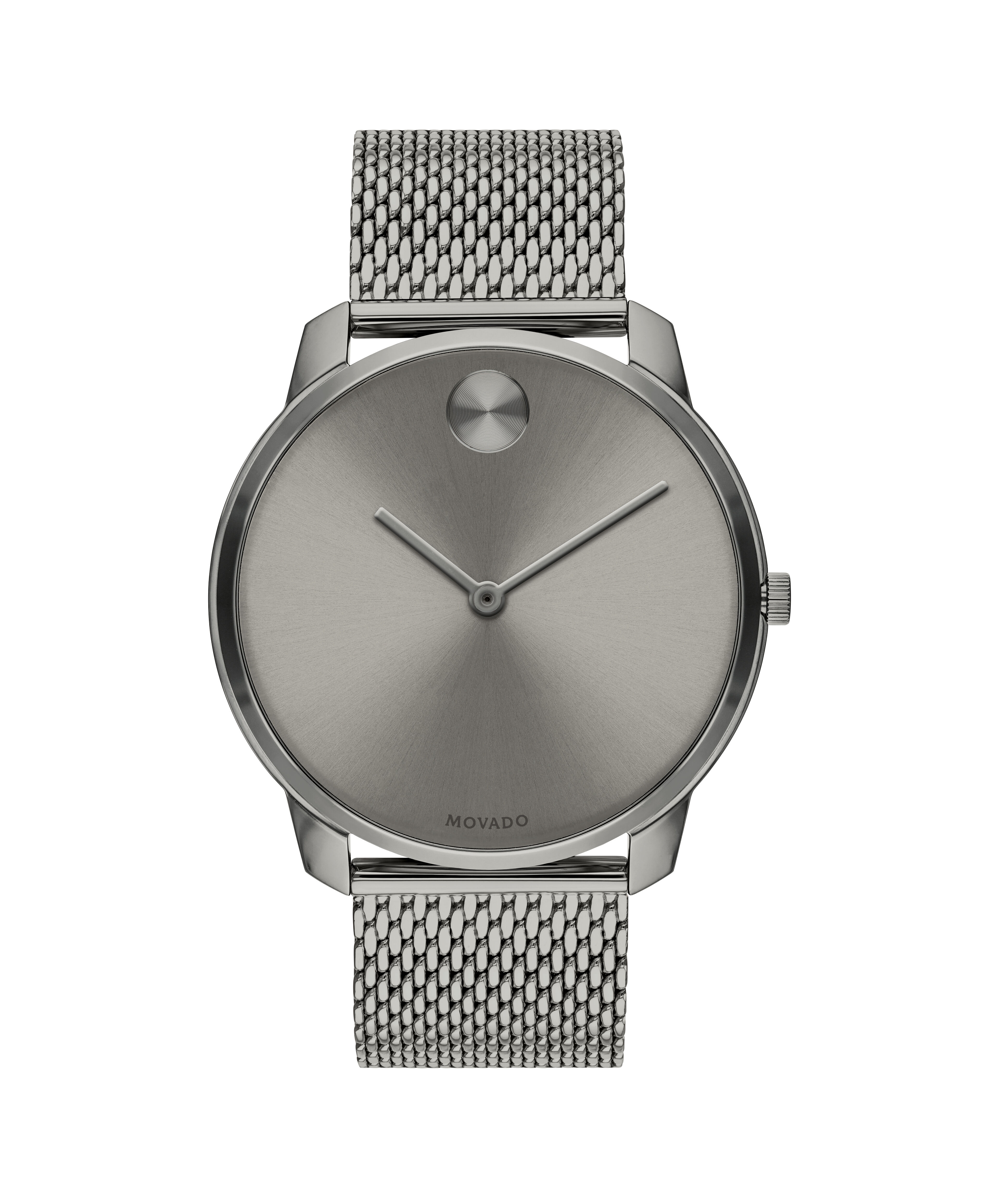 Movado Bold Evolution Silver Dial Stainless Steel Women's Watch 3600647