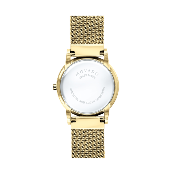 Movado | Movado Museum Classic gold watch with mother of pearl 