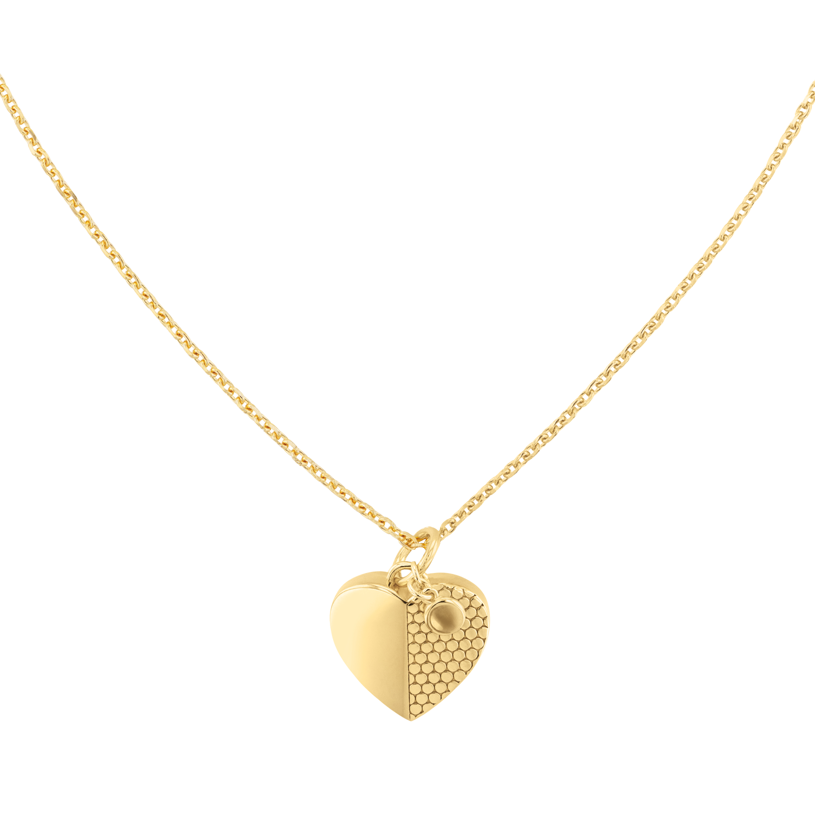 Movado  Movado Heart Collection Gold Necklace