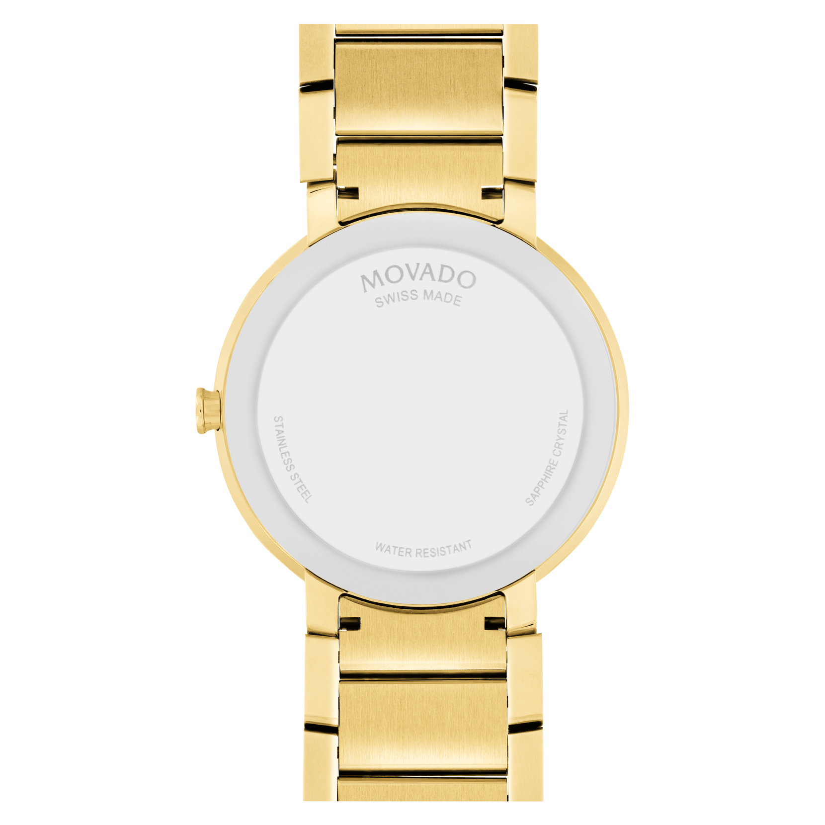 Movado | Sapphire Men's yellow gold PVD-finished stainless steel 