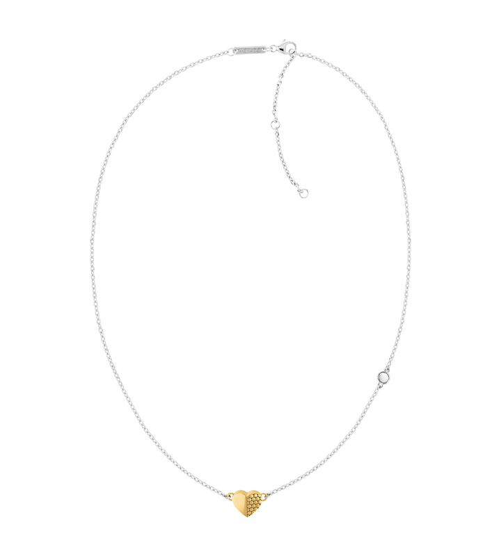 Movado | Movado Petite Heart Collection sterling silver necklace with ...