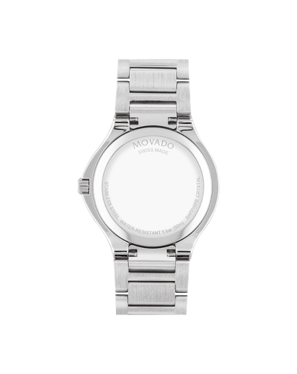 Movado | SE watch with two tone bracelet and mother of pearl dial