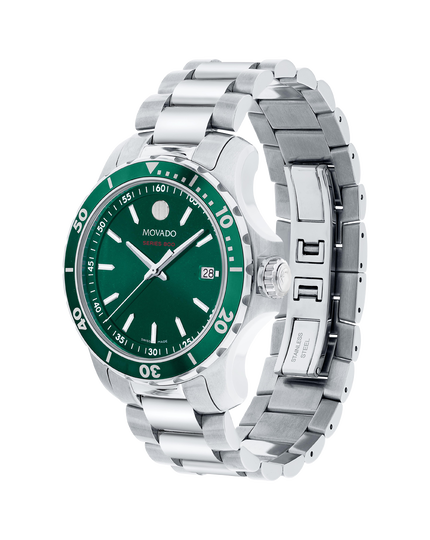 Movado | Series 800 Men\'s Stainless Steel Watch With Green Dial