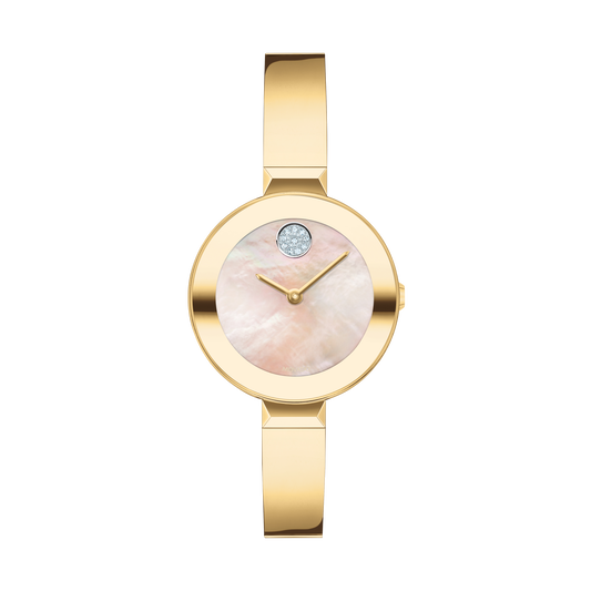 Movado Movado Bold Pale Gold Watch With Pale Gold Dial Accents
