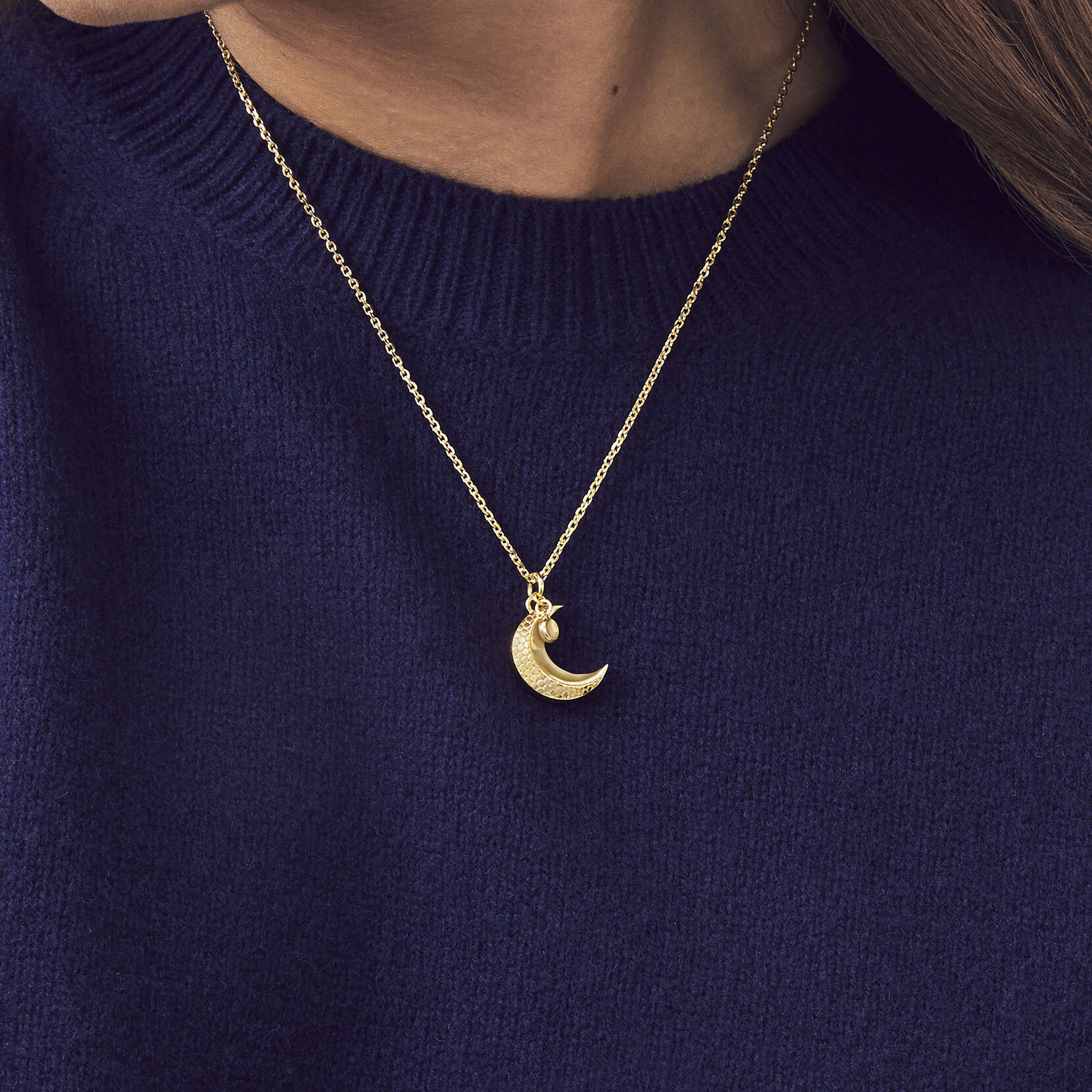 Movado Moon Necklace