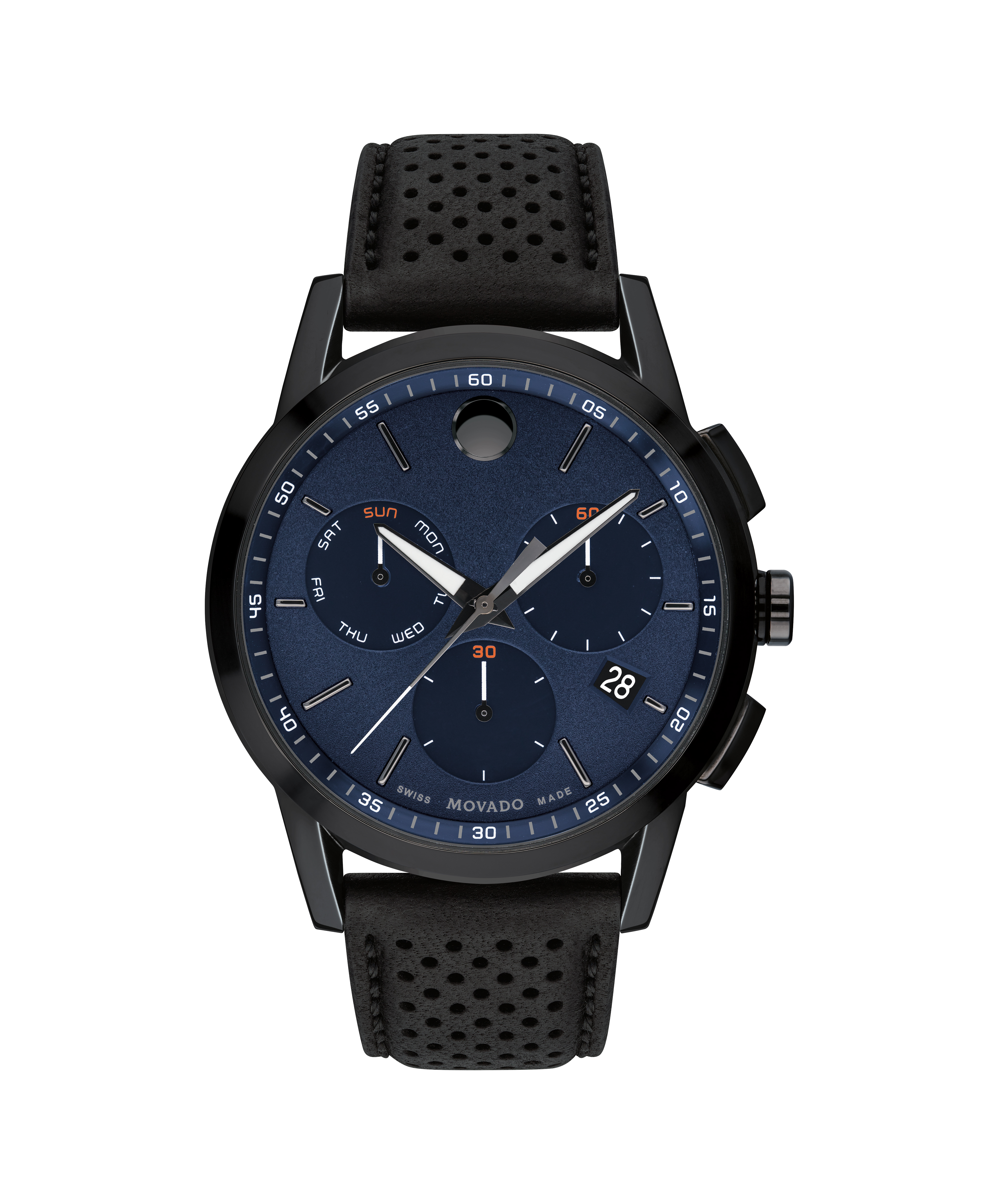 Movado | Museum Sport black watch with 