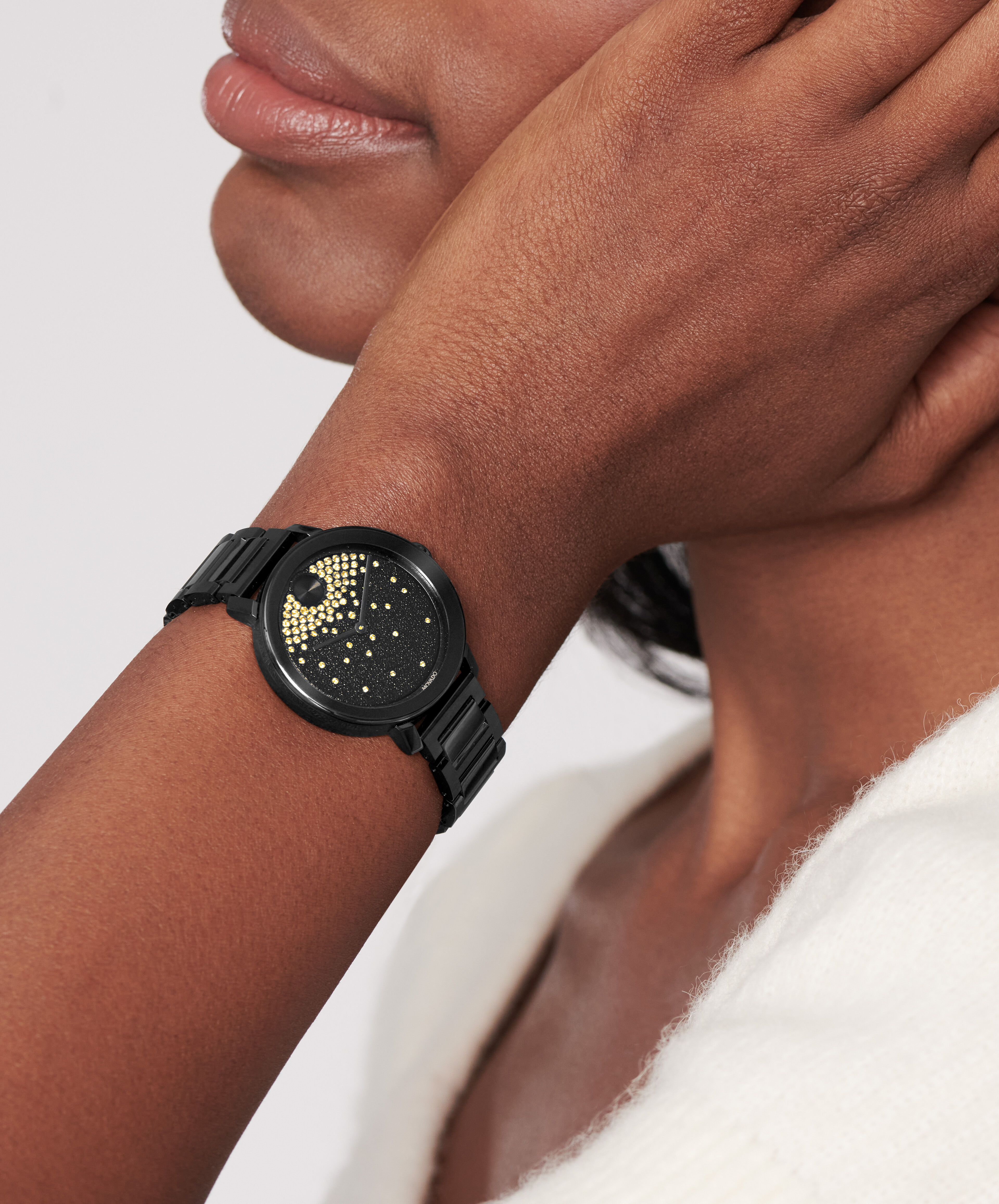 Movado | Movado BOLD Evolution Women's Black Watch With Crystal 
