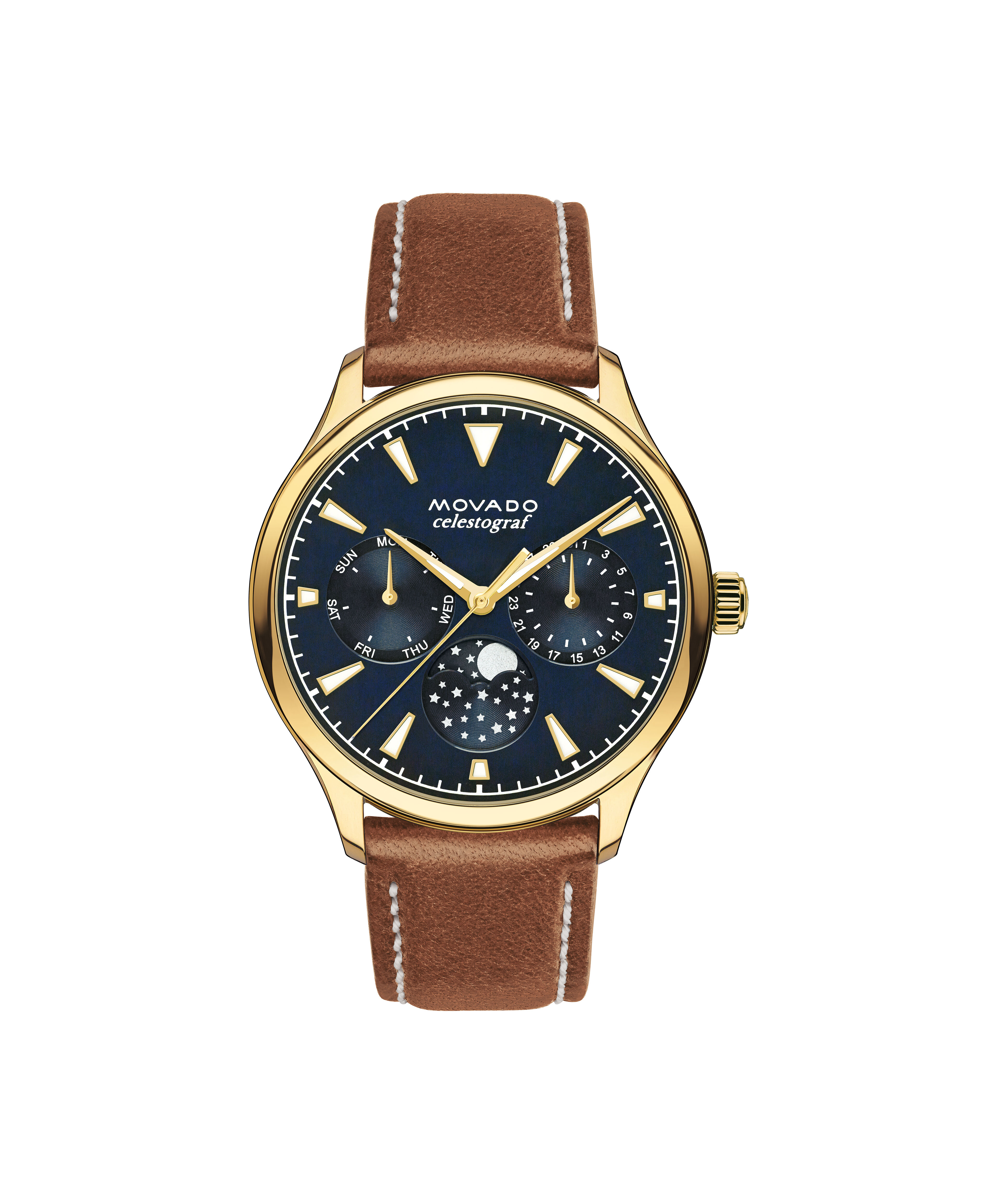 Movado Sapphire Synergy Black Chronograph Men's Watch 42mmMovado Sapphire Synergy Black Dial Black Rubber Men's Watch