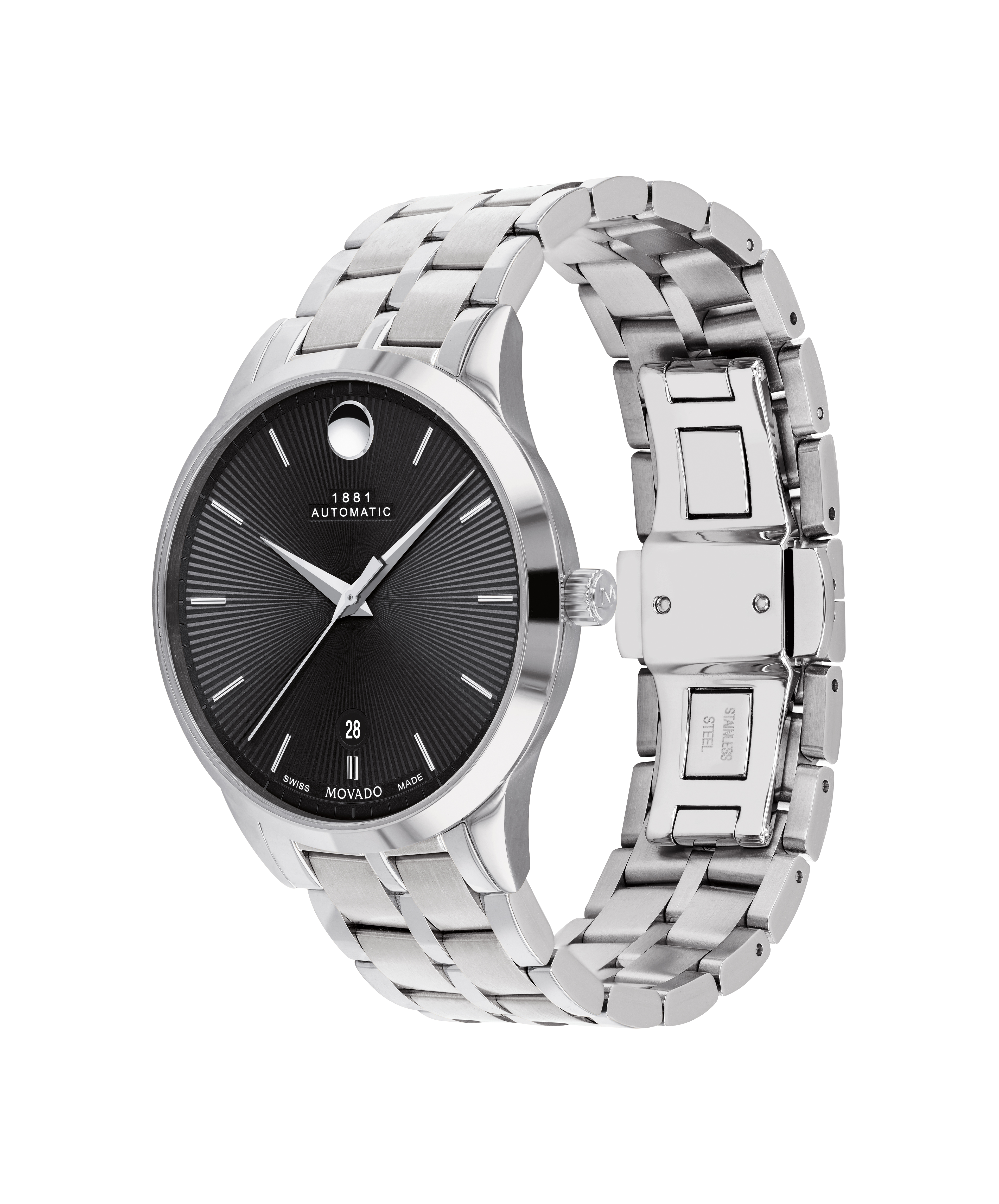 Movado Bold Touch 2 Black Digital Dial Multi-function Men's WatchMovado Bold Touch Screen Digital Dual Time Unisex Watch 3600145