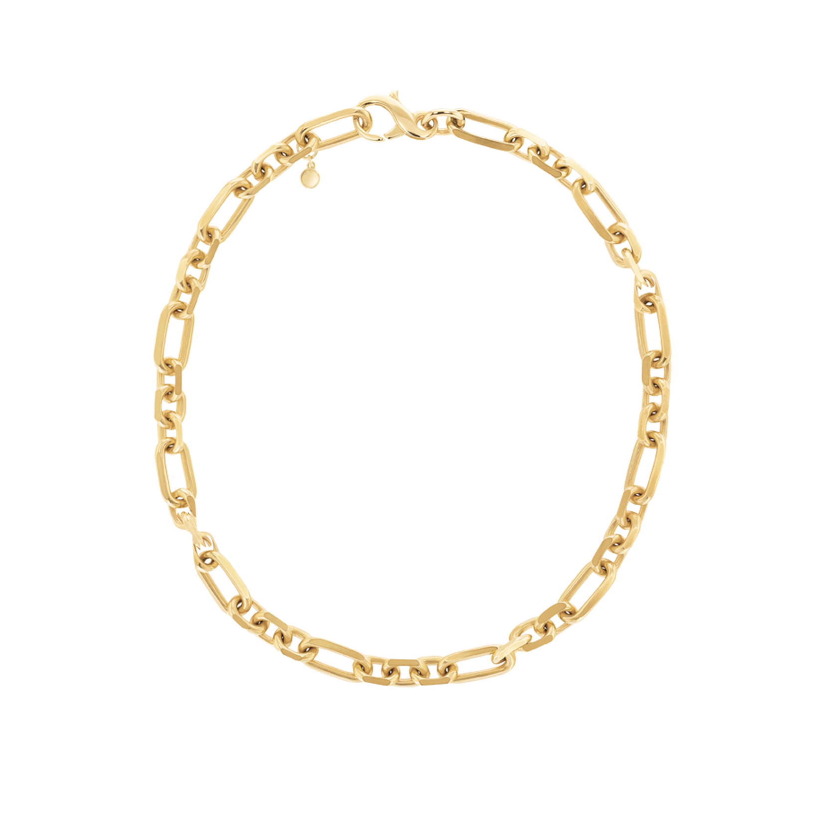 Movado Faceted Chain Necklace
