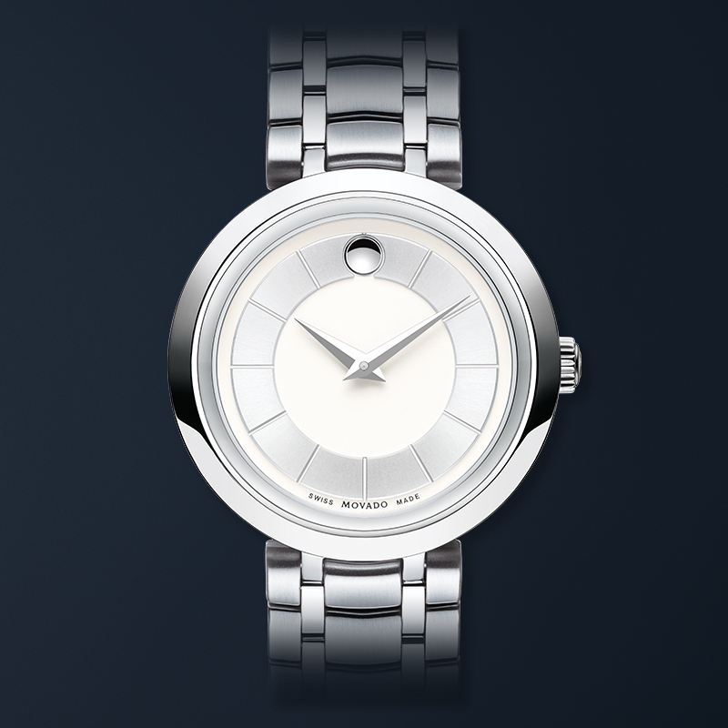 Movado Esq E5230 Stainless Steel Watch