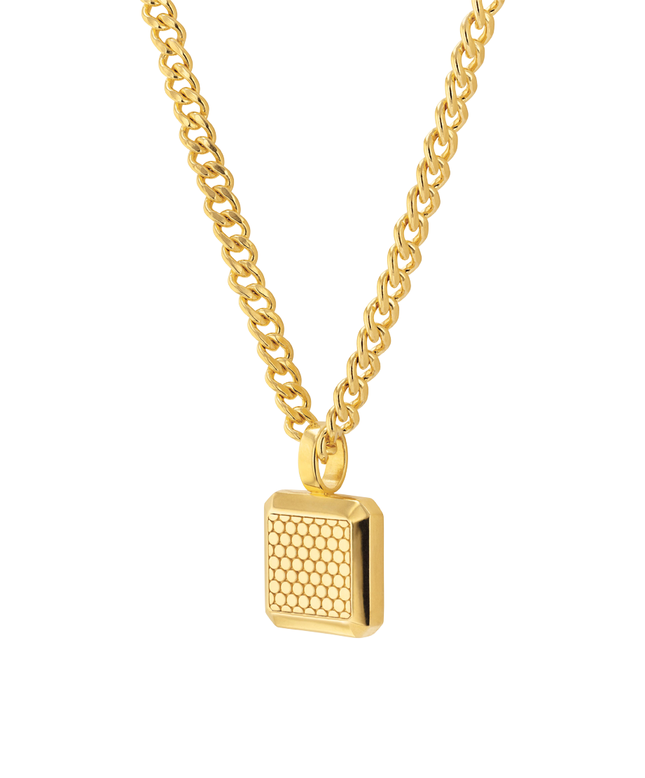Gold Necklace Set Compass Pendant For Men or Women - Boutique Wear RENN
