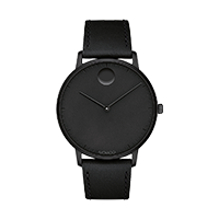 Movado | Sapphire Men's Black PVD Bracelet Watch